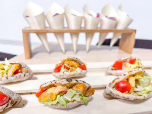 Pitas au poulet