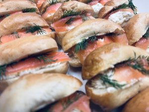 Burgers au saumon
