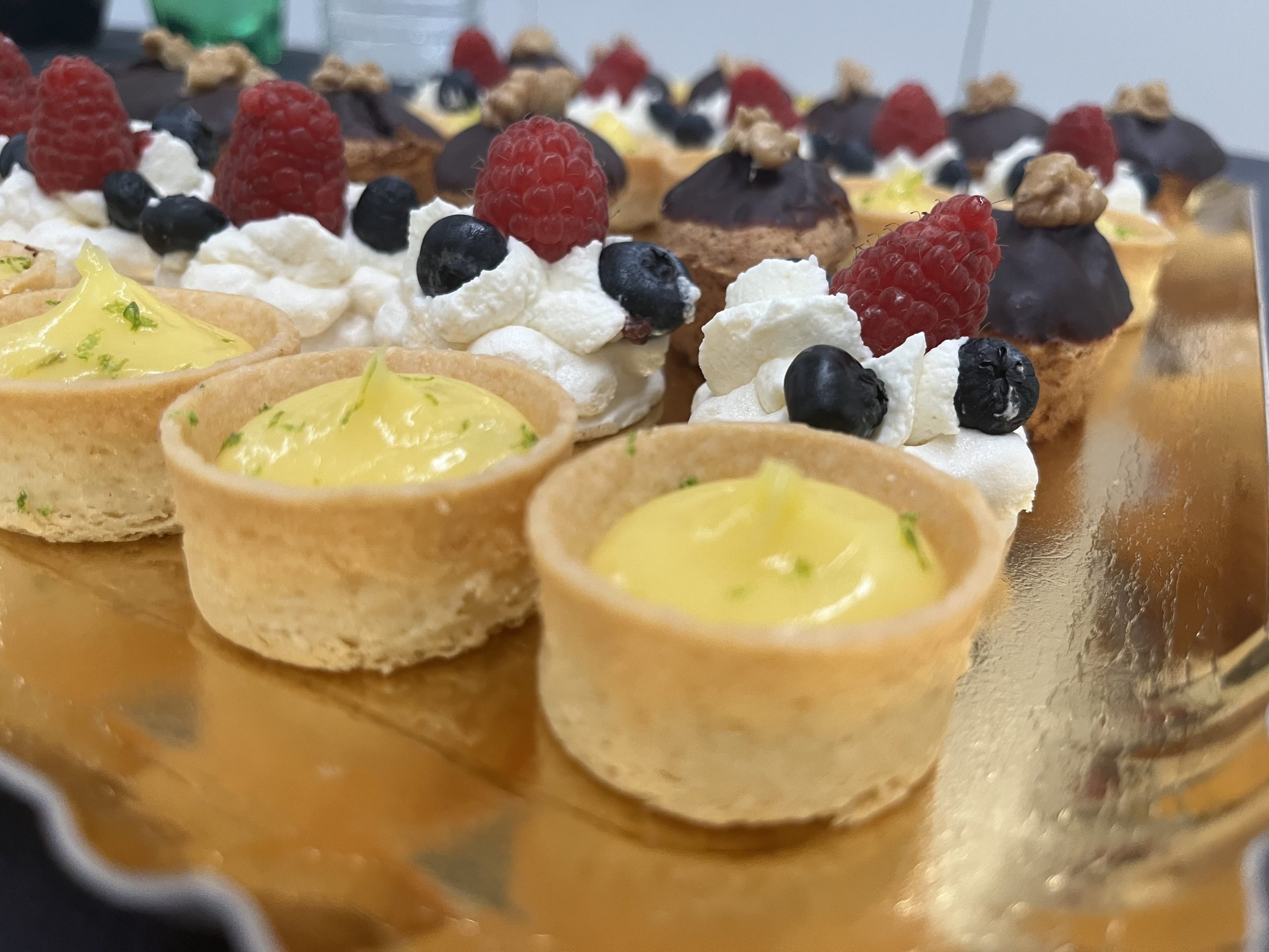Tartelettes et pavlova