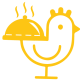 Pictogramme Poule